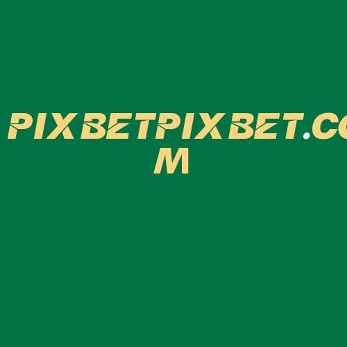 Logo da PIXBETPIXBET